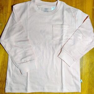 Konny Kids Long Sleeve T-Shirt Top‎ with Pocket Peach Size 4-5Y (110cm)